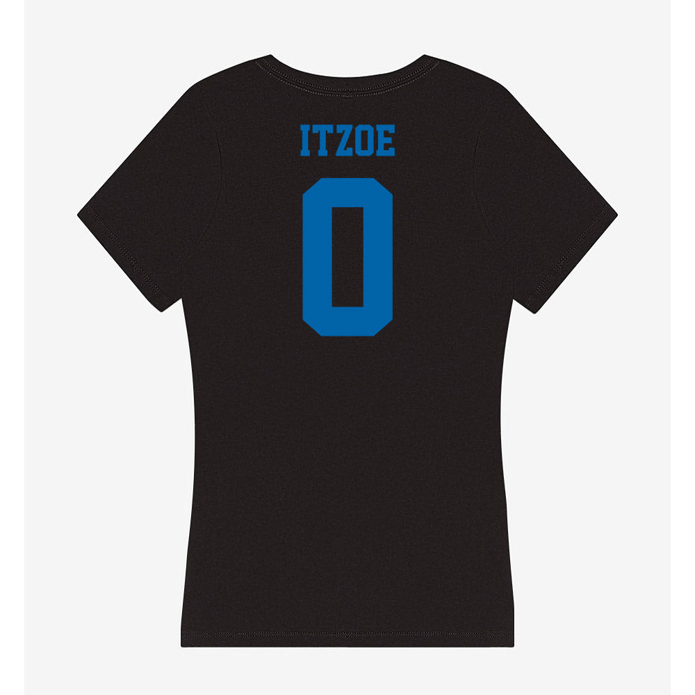 MTSU - NCAA Women's Soccer : Lydia Itzoe - Women's V-Neck T-Shirt-1
