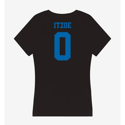MTSU - NCAA Women's Soccer : Lydia Itzoe - Women's V-Neck T-Shirt-1