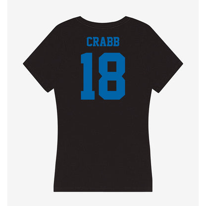 MTSU - NCAA Women's Soccer : Hailey Crabb - Women's V-Neck T-Shirt-1