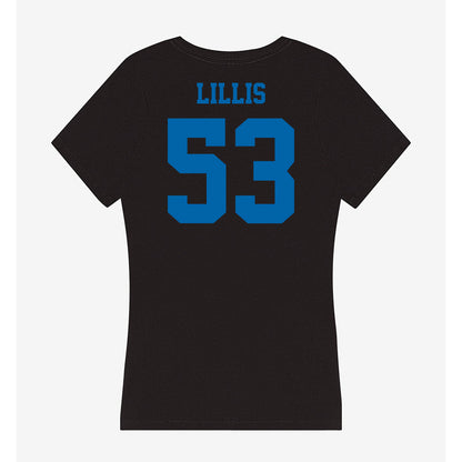 MTSU - NCAA Football : Braxton Lillis - Women's V-Neck T-Shirt-1
