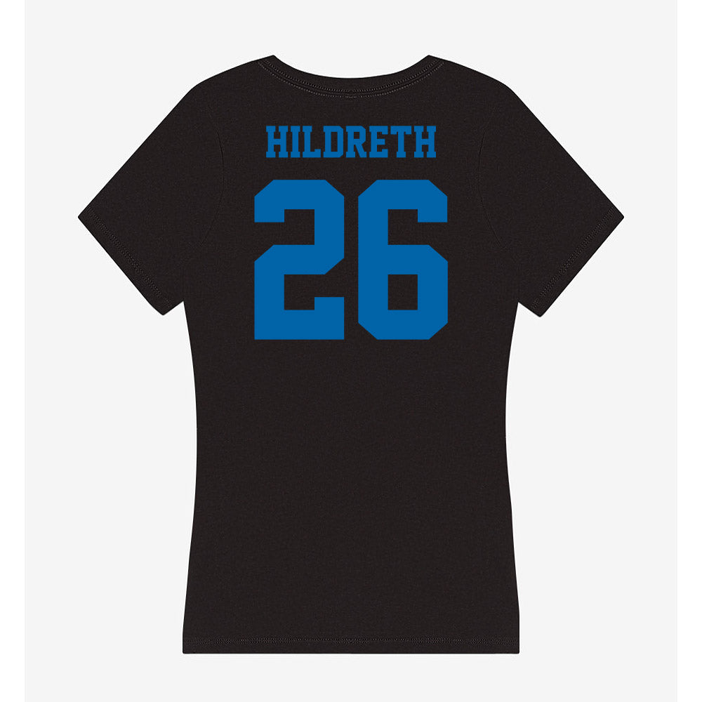 MTSU - NCAA Softball : Elle Hildreth - Women's V-Neck T-Shirt-1