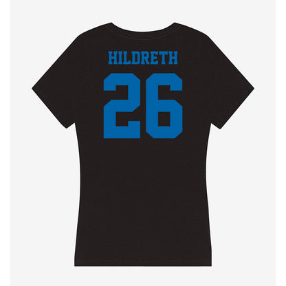 MTSU - NCAA Softball : Elle Hildreth - Women's V-Neck T-Shirt-1