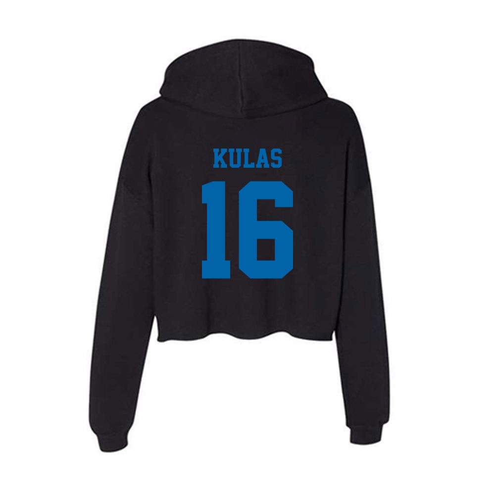 MTSU - NCAA Women's Soccer : Zoey Kulas - Women's Crop Fleece Hooded Sweatshirt-1