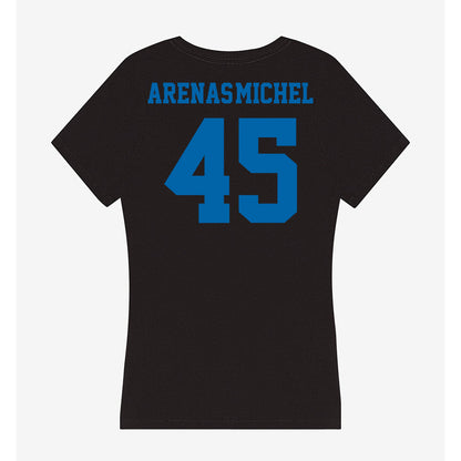 MTSU - NCAA Football : Jayden Arenas-Michel - Women's V-Neck T-Shirt-1