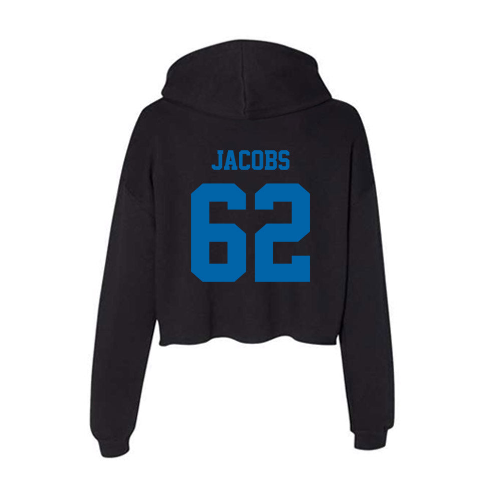 MTSU - NCAA Football : Tim Jacobs - Women's Crop Fleece Hoodie-1
