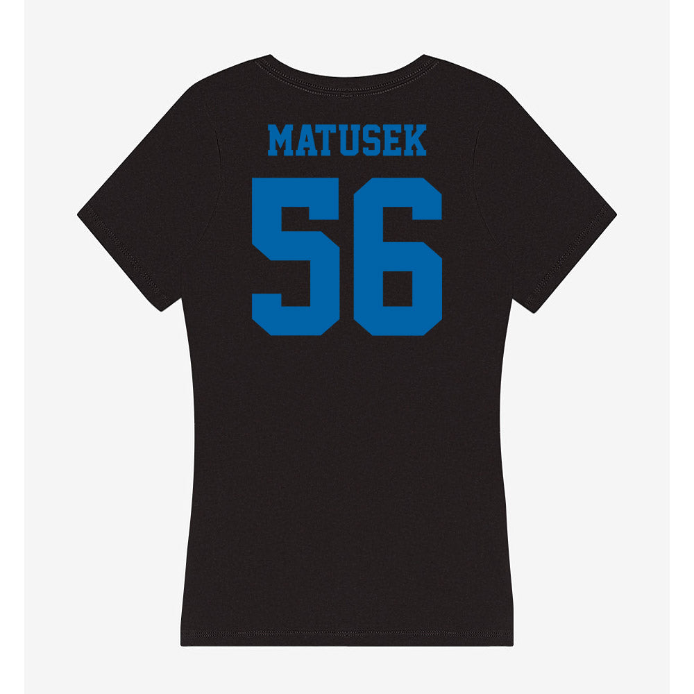 MTSU - NCAA Football : Ean Matusek - Women's V-Neck T-Shirt-1