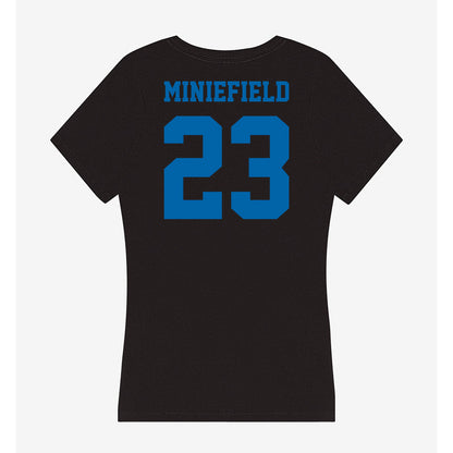 MTSU - NCAA Football : KJ Miniefield - Women's V-Neck T-Shirt-1