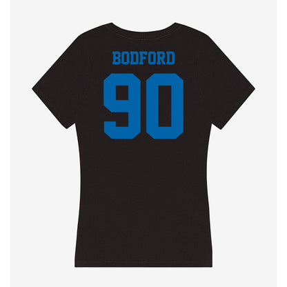 MTSU - NCAA Football : Justin Bodford - Women's V-Neck T-Shirt-1