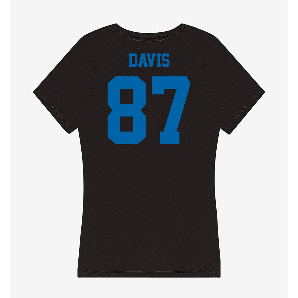 MTSU - NCAA Football : Chase Davis - Women's V-Neck T-Shirt-1