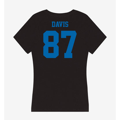 MTSU - NCAA Football : Chase Davis - Women's V-Neck T-Shirt-1