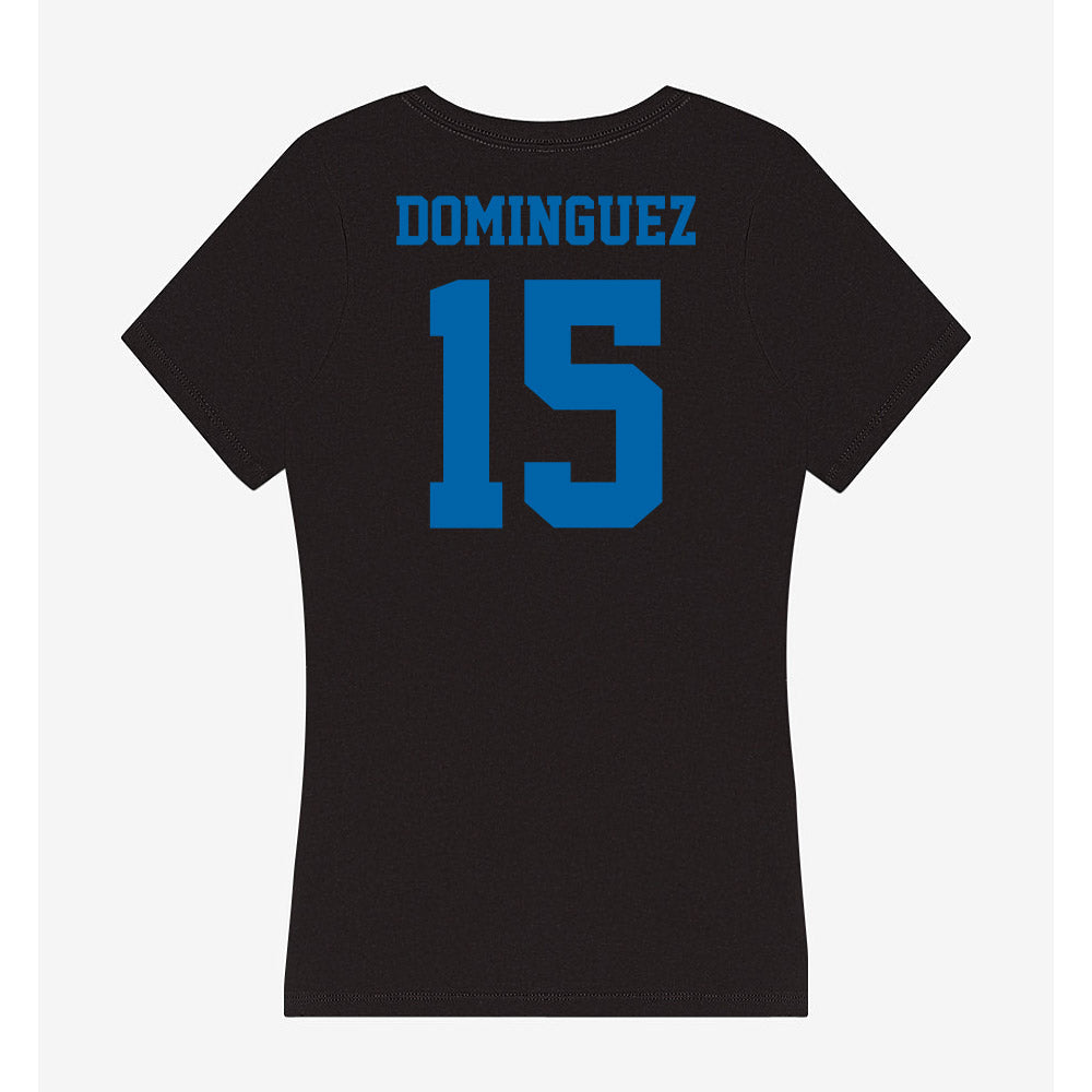 MTSU - NCAA Women's Basketball : Nicole Dominguez - Women's V-Neck T-Shirt-1