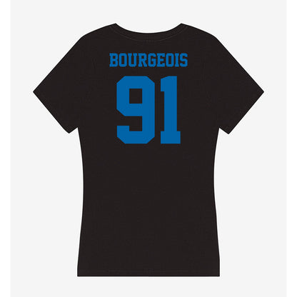 MTSU - NCAA Football : Dominic Bourgeois - Women's V-Neck T-Shirt-1