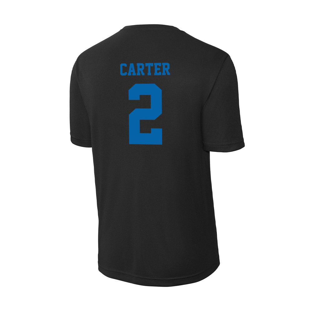 MTSU - NCAA Men's Basketball : Jahvin Carter - Activewear T-Shirt-1