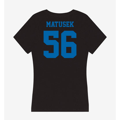MTSU - NCAA Football : Ean Matusek - Women's V-Neck T-Shirt-1