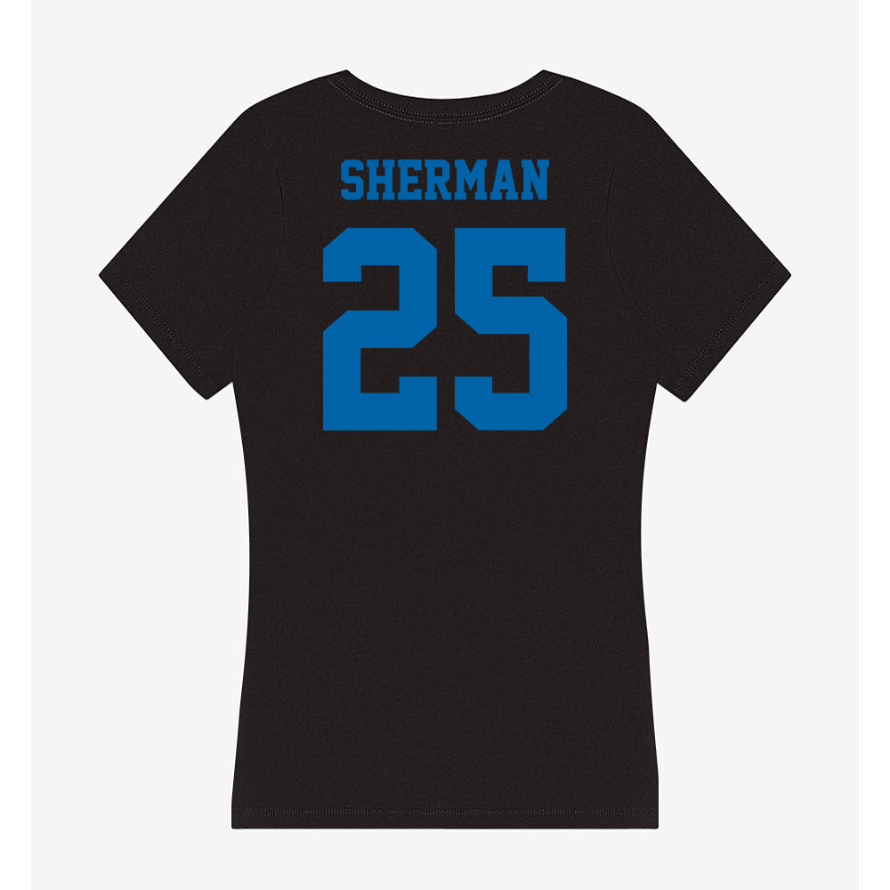 MTSU - NCAA Football : Ethan Sherman - Women's V-Neck T-Shirt-1