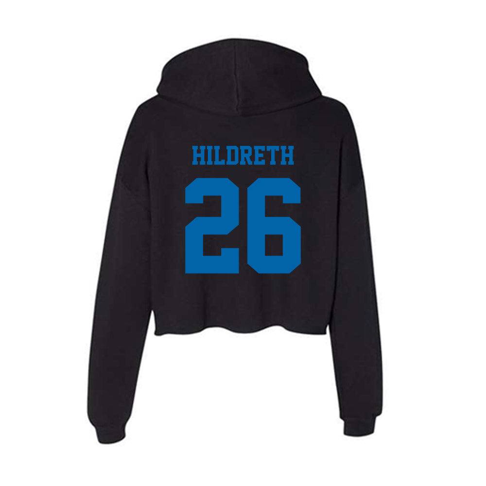 MTSU - NCAA Softball : Elle Hildreth - Women's Crop Fleece Hoodie-1