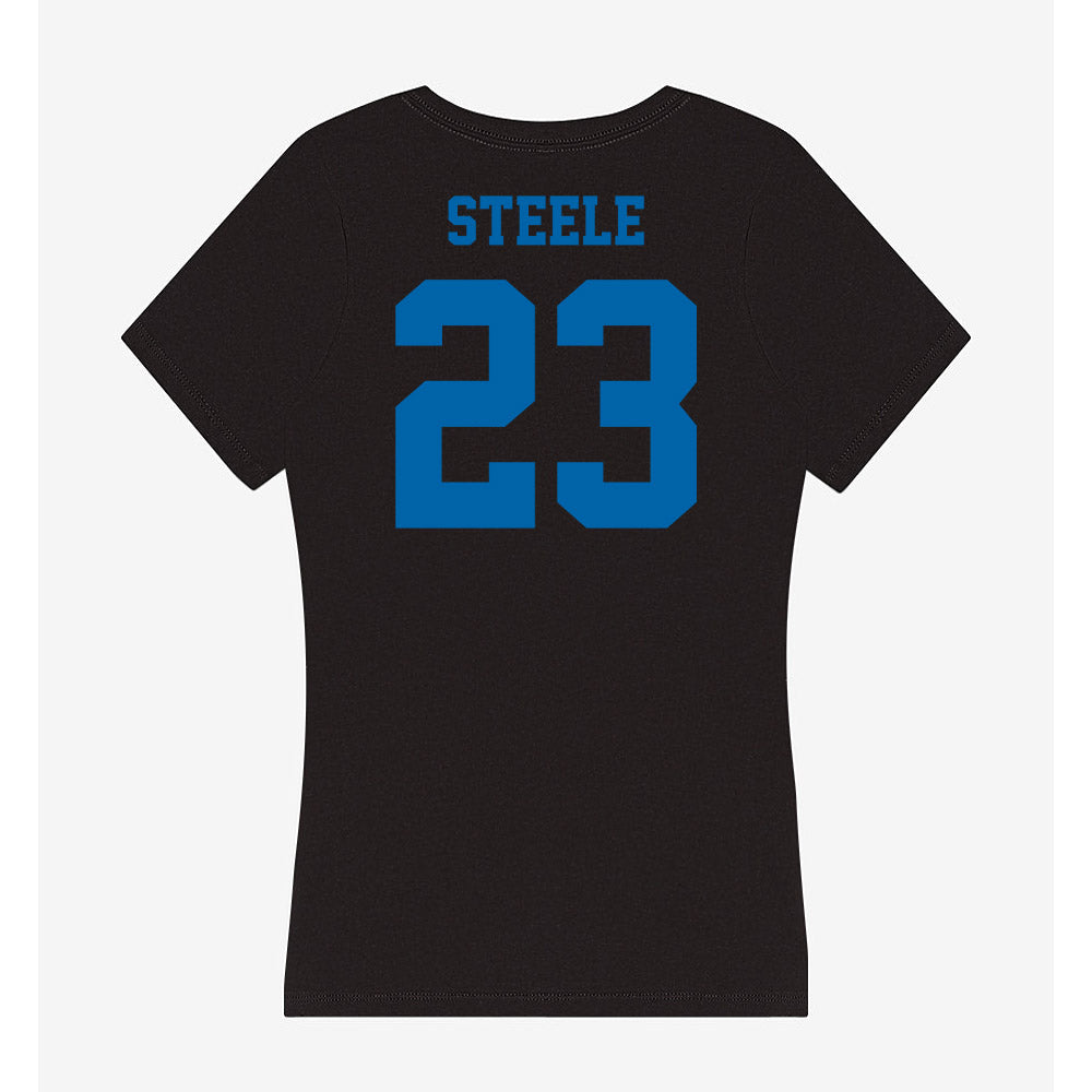 MTSU - NCAA Football : Malachi Steele - Women's V-Neck T-Shirt-1