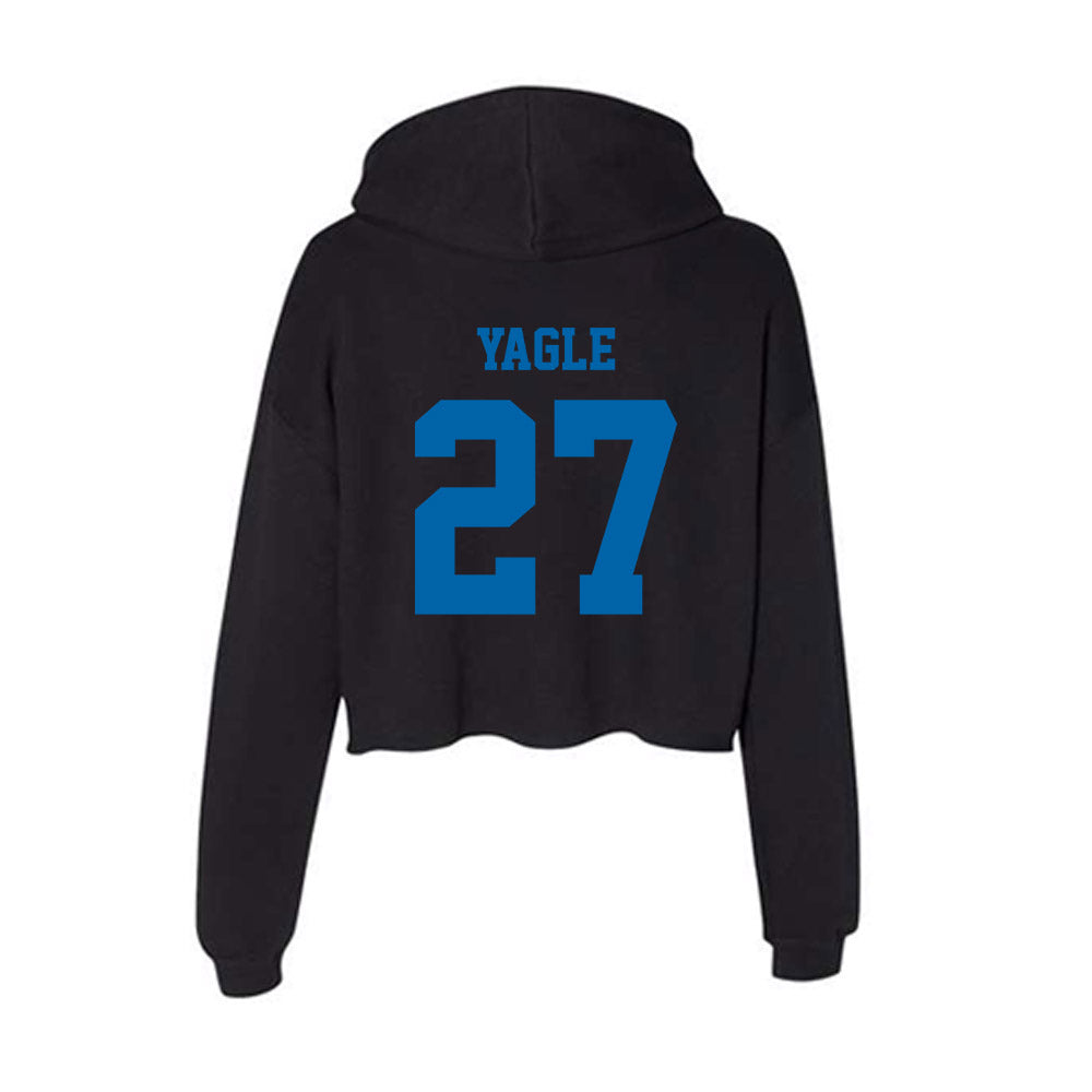 MTSU - NCAA Women's Soccer : Avery Yagle - Women's Crop Fleece Hooded Sweatshirt-1