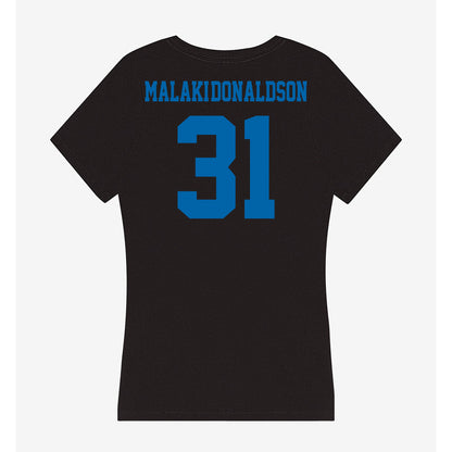 MTSU - NCAA Football : Mathias Malaki-Donaldson - Women's V-Neck T-Shirt-1