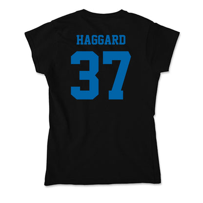 MTSU - NCAA Football : Justis Haggard - Soft Style Women’s T-Shirt-1