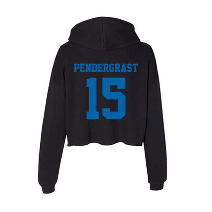 MTSU - NCAA Softball : Lilly Pendergrast - Women's Crop Fleece Hoodie-1