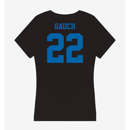 MTSU - NCAA Women's Soccer : Victoria Gauch - Women's V-Neck T-Shirt-1