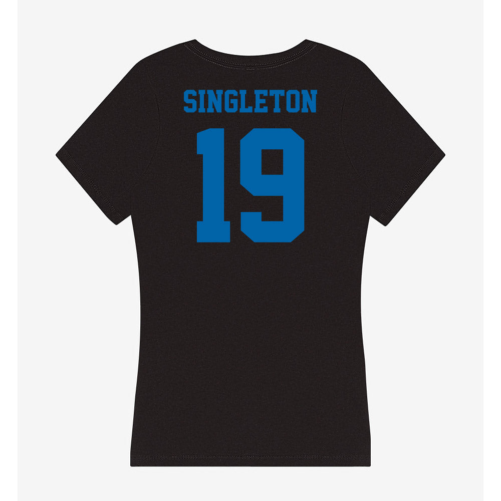 MTSU - NCAA Football : Aidan Singleton - Women's V-Neck T-Shirt-1
