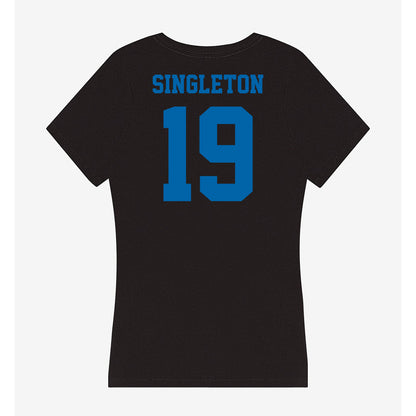 MTSU - NCAA Football : Aidan Singleton - Women's V-Neck T-Shirt-1