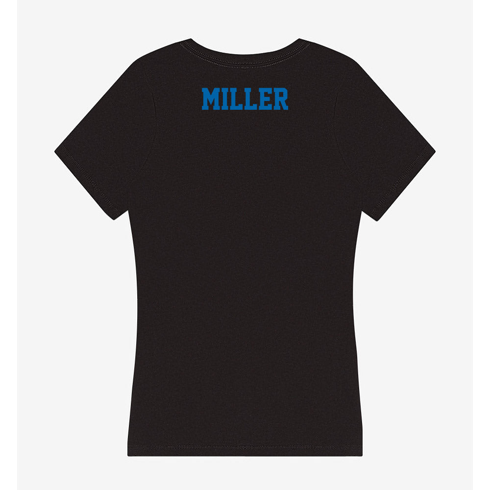 MTSU - NCAA Women's Track & Field : Ella Miller - Women's V-Neck T-Shirt-1