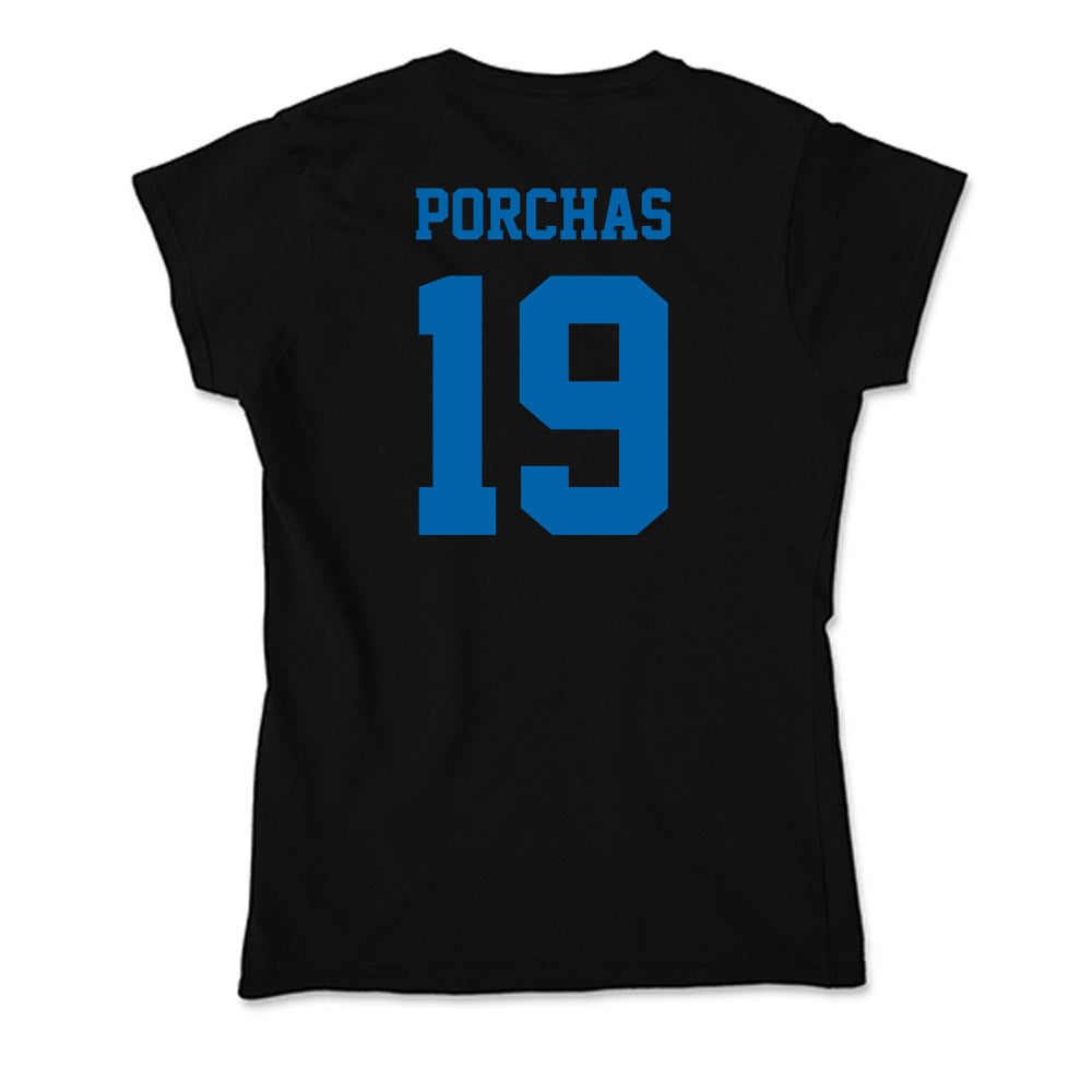 MTSU - NCAA Baseball : Matthew Porchas - Soft Style Women’s T-Shirt-1
