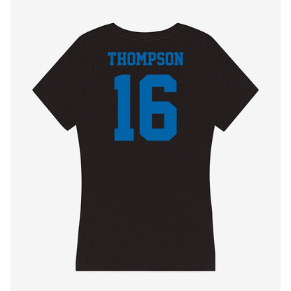 MTSU - NCAA Football : Jaiyden Thompson - Women's V-Neck T-Shirt-1
