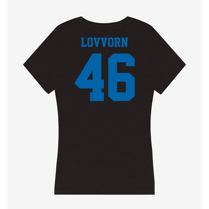 MTSU - NCAA Football : Sawyer Lovvorn - Women's V-Neck T-Shirt-1