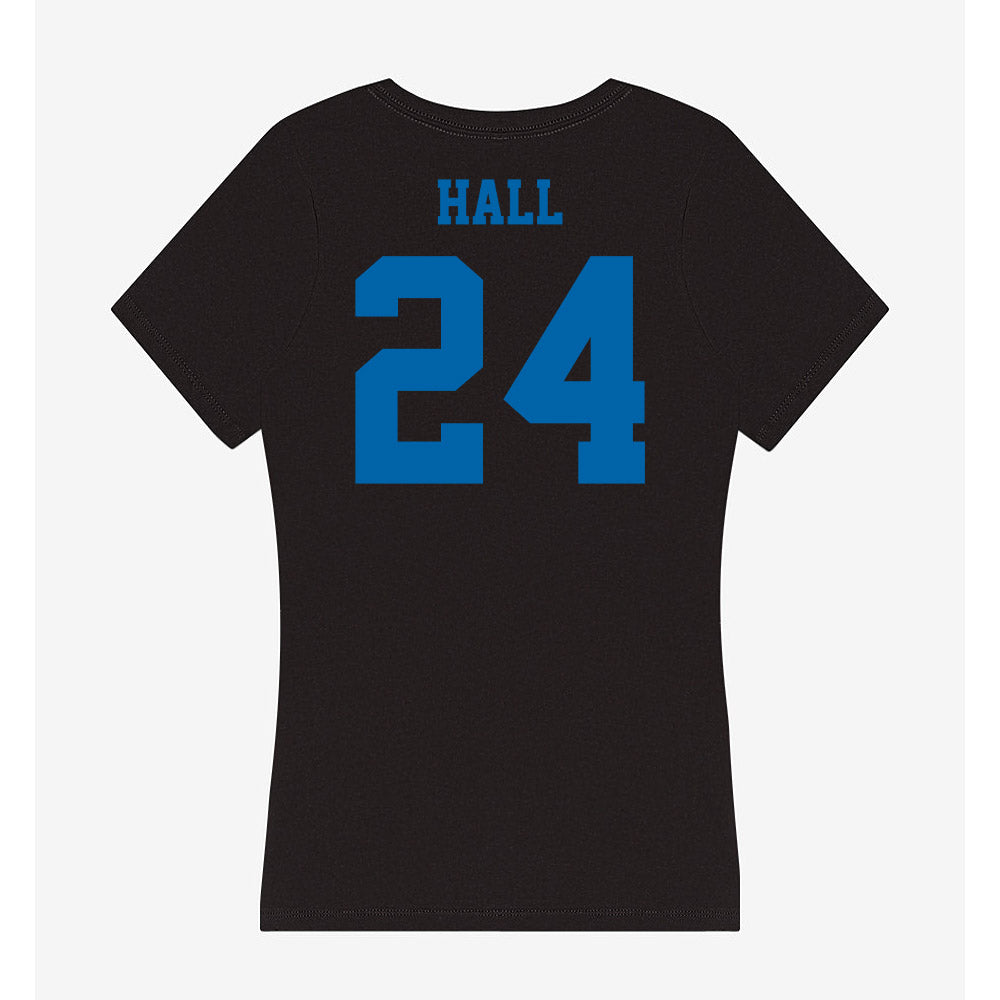 MTSU - NCAA Football : Camari Hall - Women's V-Neck T-Shirt-1