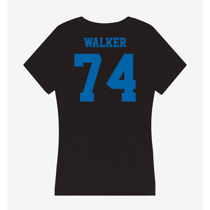 MTSU - NCAA Football : Ashley Walker - Women's V-Neck T-Shirt-1