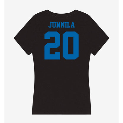 MTSU - NCAA Baseball : Jaxon Junnila - Women's V-Neck T-Shirt-1