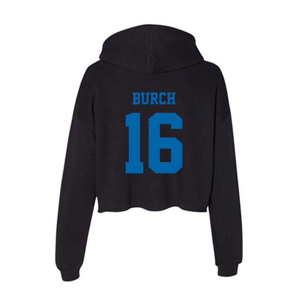 MTSU - NCAA Baseball : Landen Burch - Women's Crop Fleece Hoodie-1