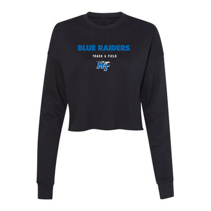 MTSU - NCAA Women's Track & Field : Emerson Brinkmeier - Women's Cropped Crew Fleece-0