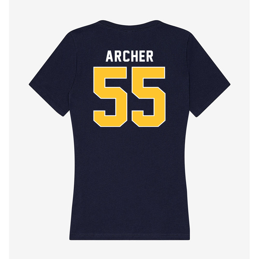 Murray State - NCAA Football : Connor Archer - Women's V-Neck T-Shirt-1