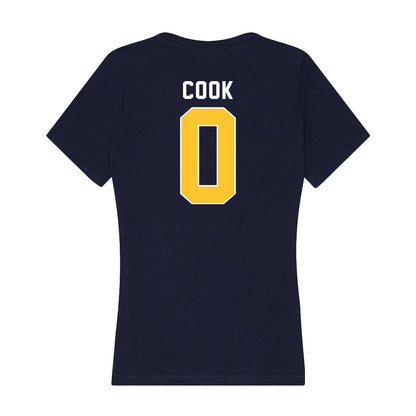 Murray State - NCAA Women's Basketball : Jada Cook - Women's V-Neck T-Shirt-1