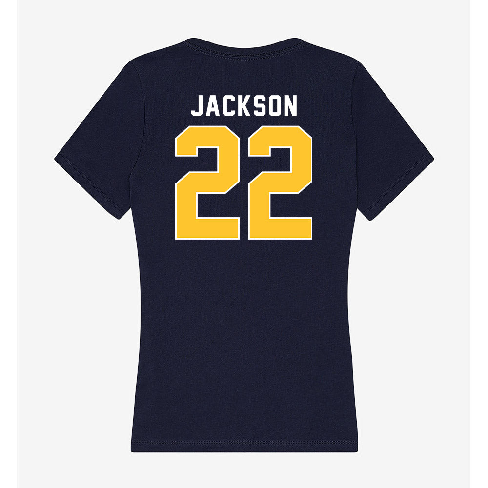Murray State - NCAA Men's Basketball : Javon Jackson - Women's V-Neck T-Shirt-1