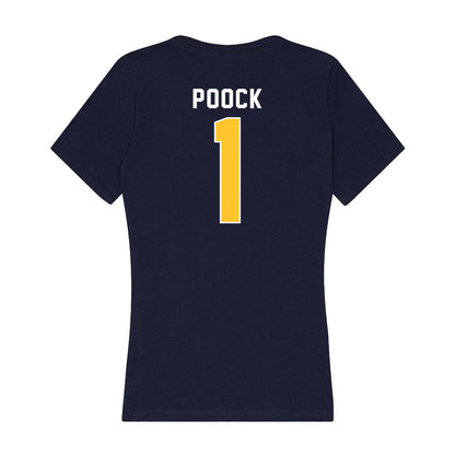 Murray State - NCAA Women's Basketball : Halli Poock - Women's V-Neck T-Shirt-1