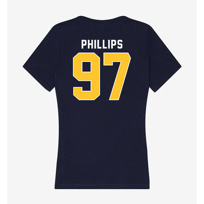 Murray State - NCAA Football : Harlem Phillips - Women's V-Neck T-Shirt-1