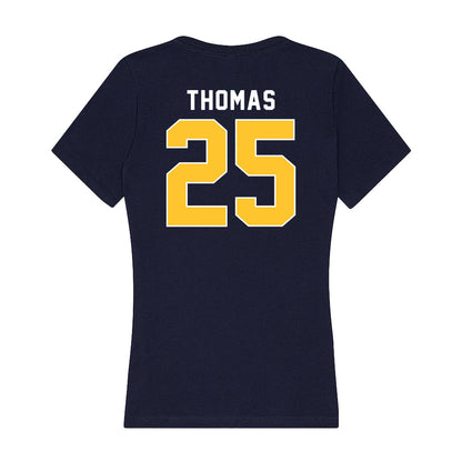Murray State - NCAA Women's Basketball : Destiny Thomas - Women's V-Neck T-Shirt-1
