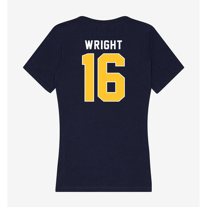 Murray State - NCAA Football : baxter wright - Women's V-Neck T-Shirt-1