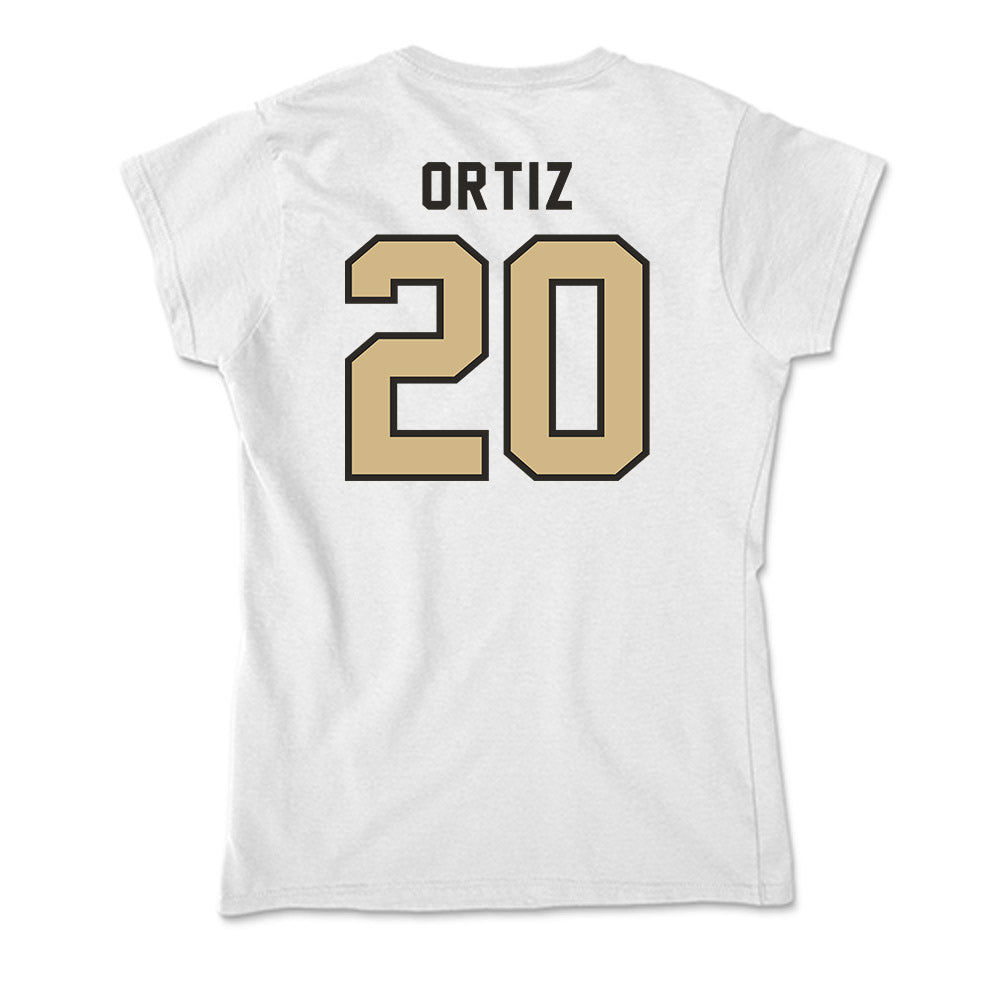 PFW - NCAA Men's Basketball : Edir Ortiz - Soft Style Women’s T-Shirt-1