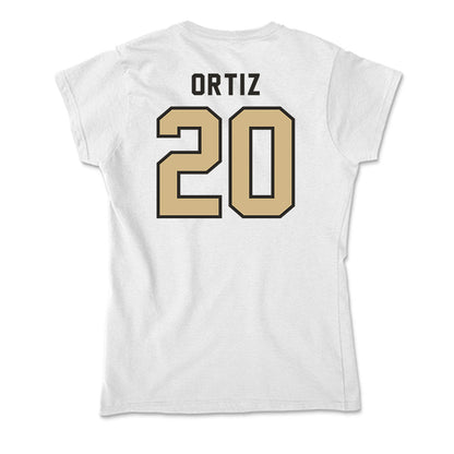 PFW - NCAA Men's Basketball : Edir Ortiz - Soft Style Women’s T-Shirt-1