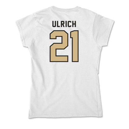 PFW - NCAA Women's Soccer : Ellie Ulrich - Soft Style Women’s T-Shirt-1