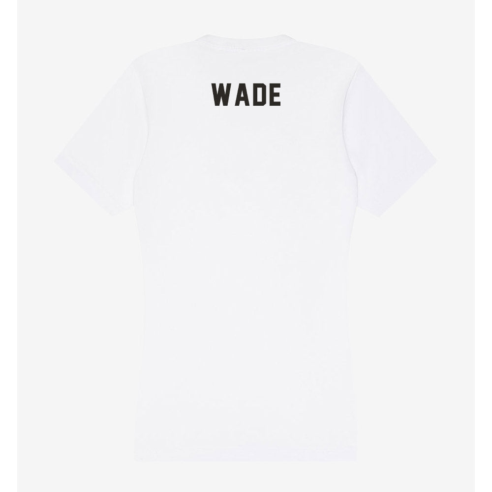 PFW - NCAA Women's Golf : Amaya Wade - Women's V-Neck T-Shirt-1