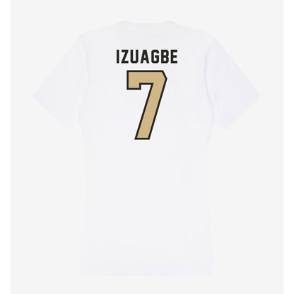 PFW - NCAA Men's Basketball : Tamaje Izuagbe - Women's V-Neck T-Shirt-1