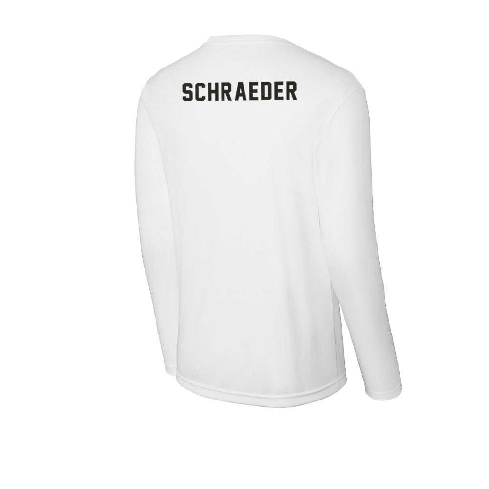 PFW - NCAA Women's Cross Country : Ashley Schraeder - Activewear Long Sleeve T-Shirt-1